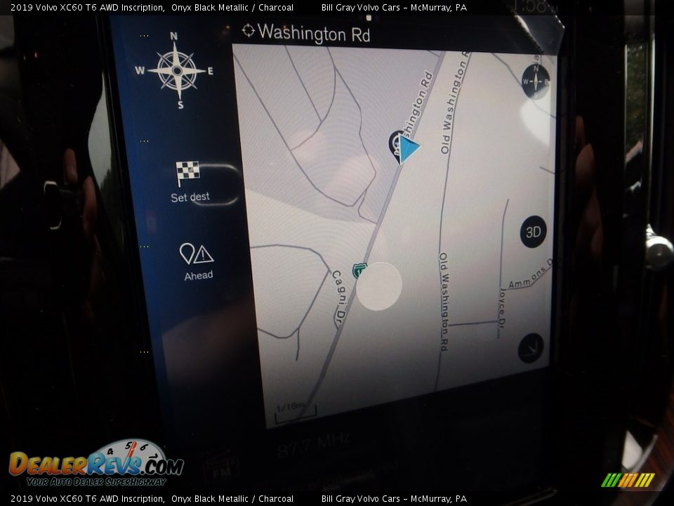 Navigation of 2019 Volvo XC60 T6 AWD Inscription Photo #13