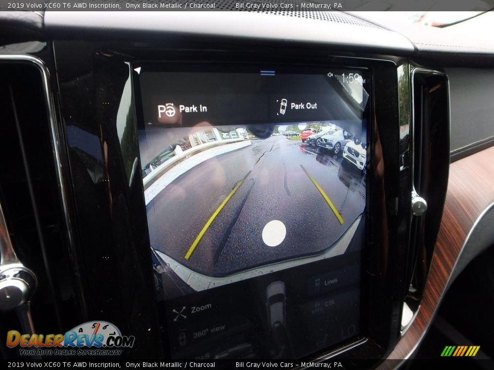 2019 Volvo XC60 T6 AWD Inscription Onyx Black Metallic / Charcoal Photo #15