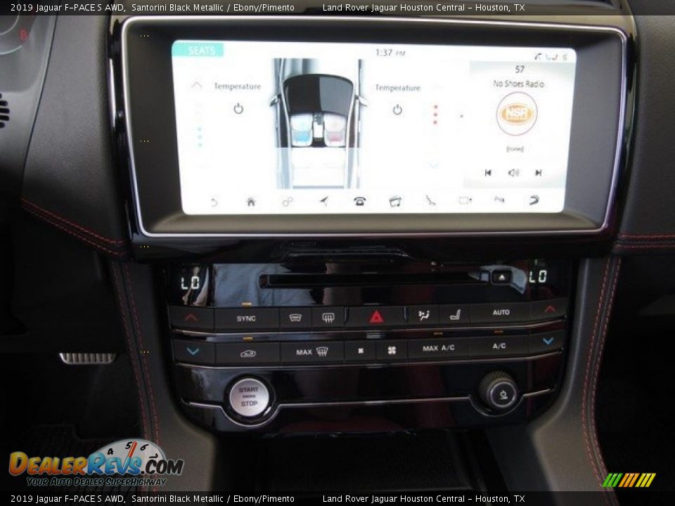 Controls of 2019 Jaguar F-PACE S AWD Photo #35