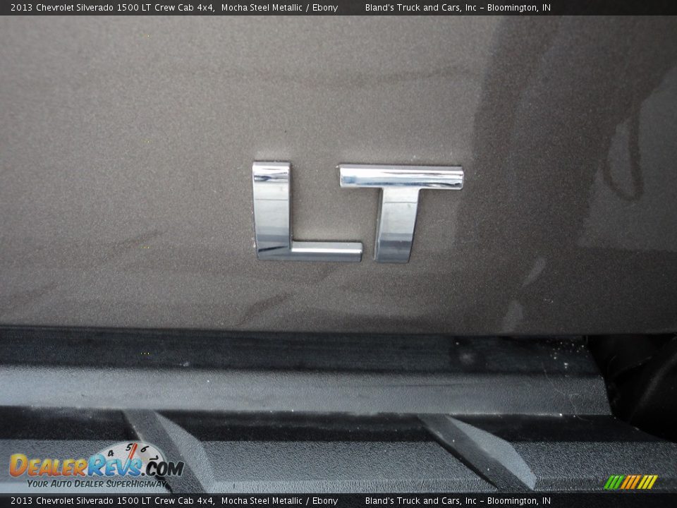 2013 Chevrolet Silverado 1500 LT Crew Cab 4x4 Mocha Steel Metallic / Ebony Photo #33