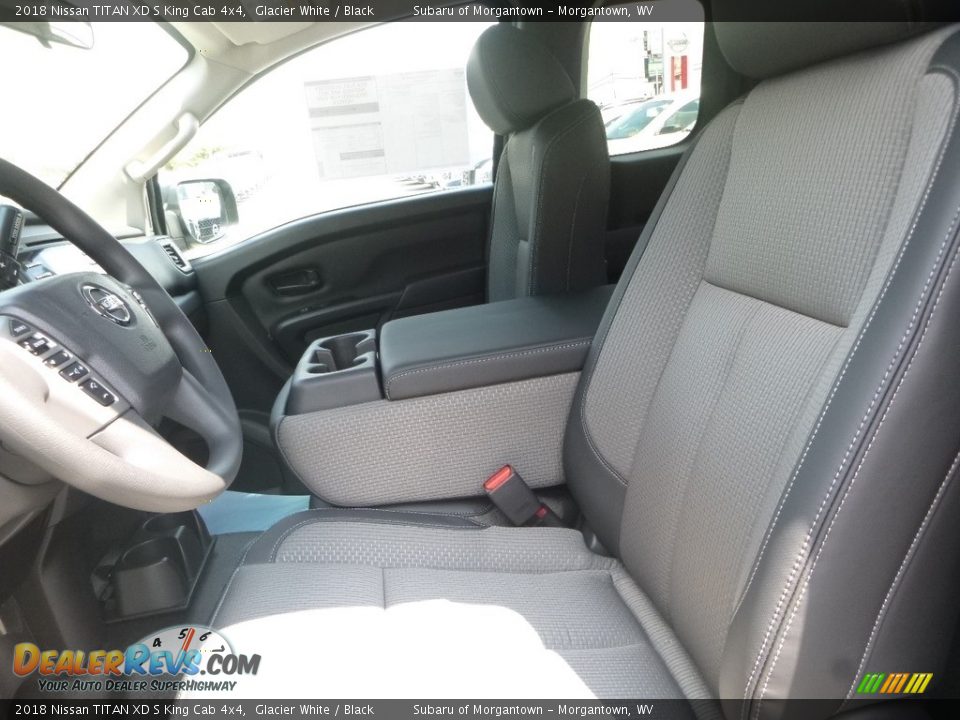 2018 Nissan TITAN XD S King Cab 4x4 Glacier White / Black Photo #13