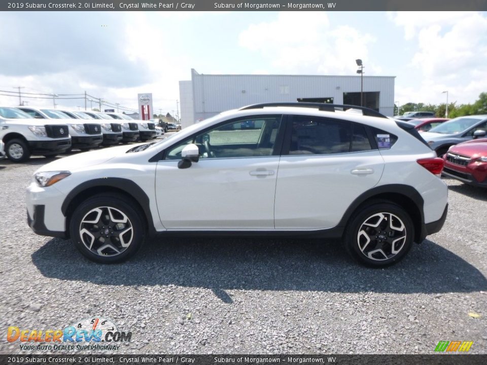 2019 Subaru Crosstrek 2.0i Limited Crystal White Pearl / Gray Photo #7