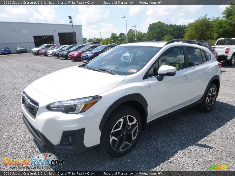 2019 Subaru Crosstrek 2.0i Limited Crystal White Pearl / Gray Photo #8