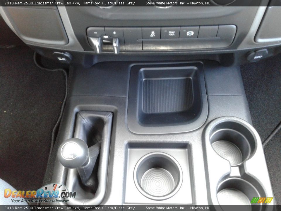 2018 Ram 2500 Tradesman Crew Cab 4x4 Flame Red / Black/Diesel Gray Photo #21