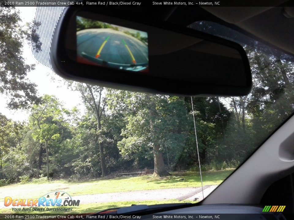 2018 Ram 2500 Tradesman Crew Cab 4x4 Flame Red / Black/Diesel Gray Photo #22