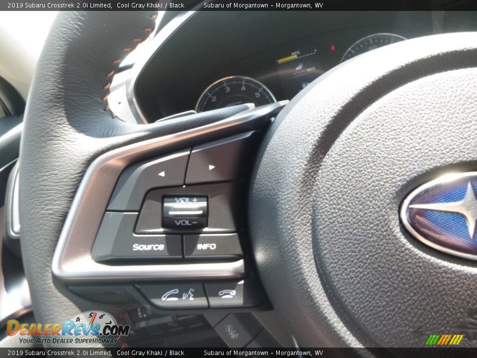 2019 Subaru Crosstrek 2.0i Limited Cool Gray Khaki / Black Photo #20