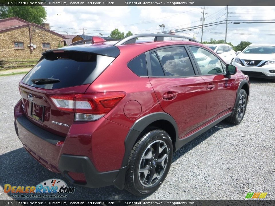 2019 Subaru Crosstrek 2.0i Premium Venetian Red Pearl / Black Photo #4