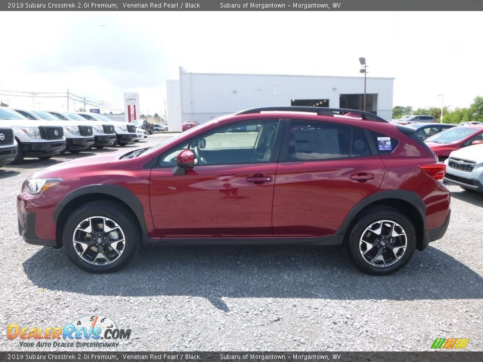 2019 Subaru Crosstrek 2.0i Premium Venetian Red Pearl / Black Photo #7