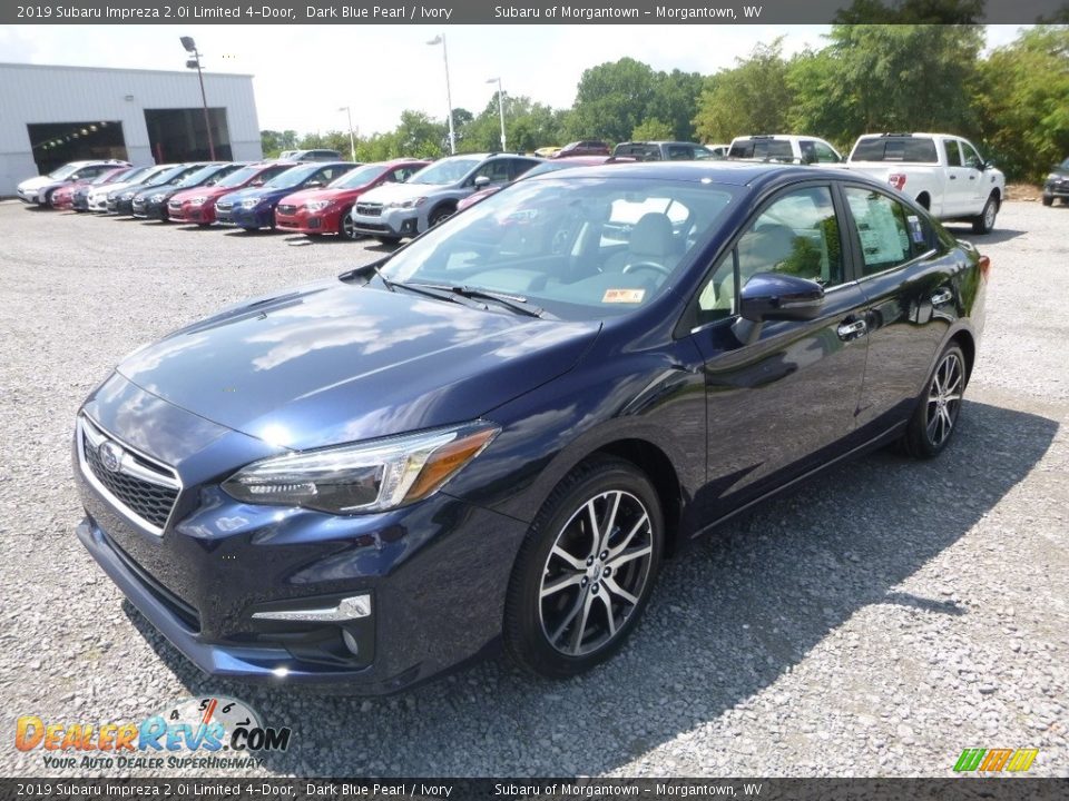 2019 Subaru Impreza 2.0i Limited 4-Door Dark Blue Pearl / Ivory Photo #8