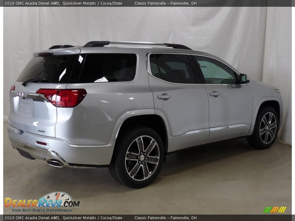 2019 GMC Acadia Denali AWD Quicksilver Metallic / Cocoa/Shale Photo #2