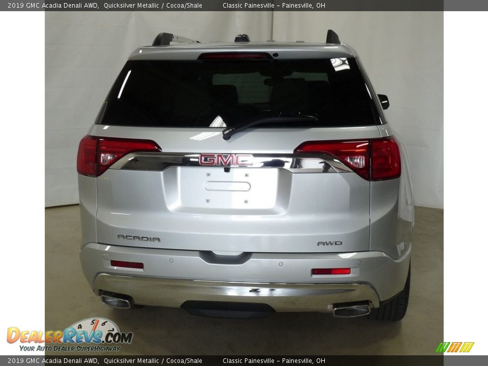 2019 GMC Acadia Denali AWD Quicksilver Metallic / Cocoa/Shale Photo #3