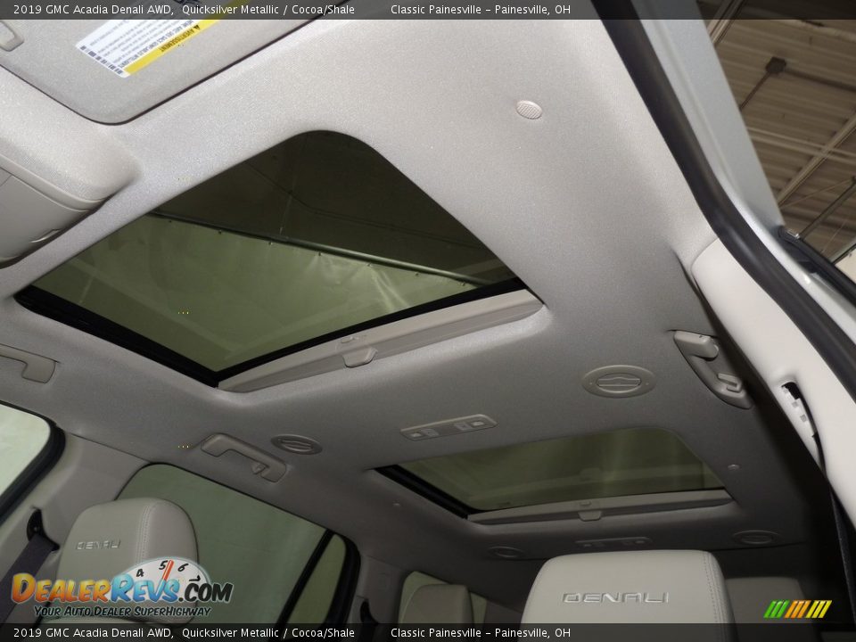 2019 GMC Acadia Denali AWD Quicksilver Metallic / Cocoa/Shale Photo #6