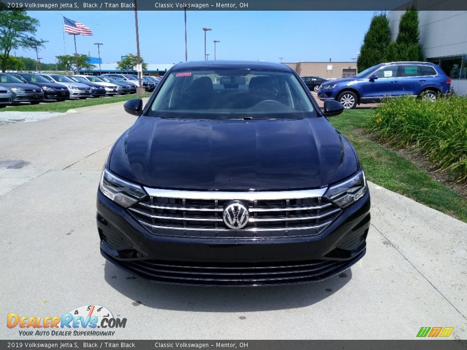 2019 Volkswagen Jetta S Black / Titan Black Photo #1