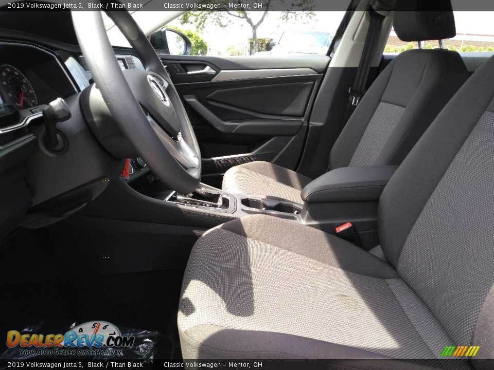 2019 Volkswagen Jetta S Black / Titan Black Photo #3