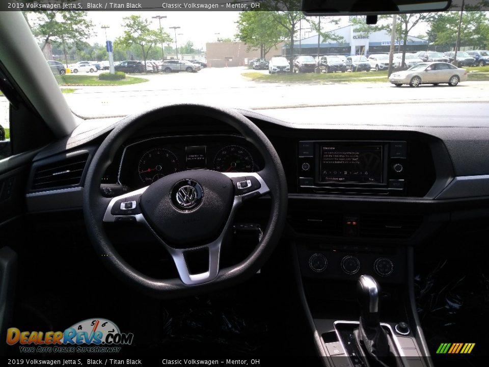 2019 Volkswagen Jetta S Black / Titan Black Photo #4