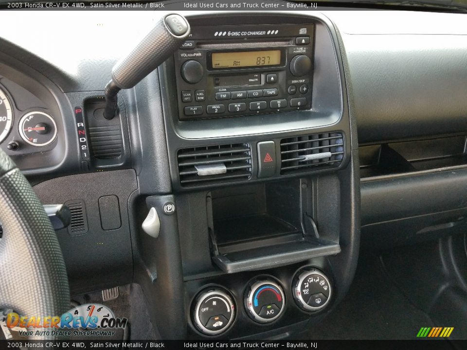 2003 Honda CR-V EX 4WD Satin Silver Metallic / Black Photo #17