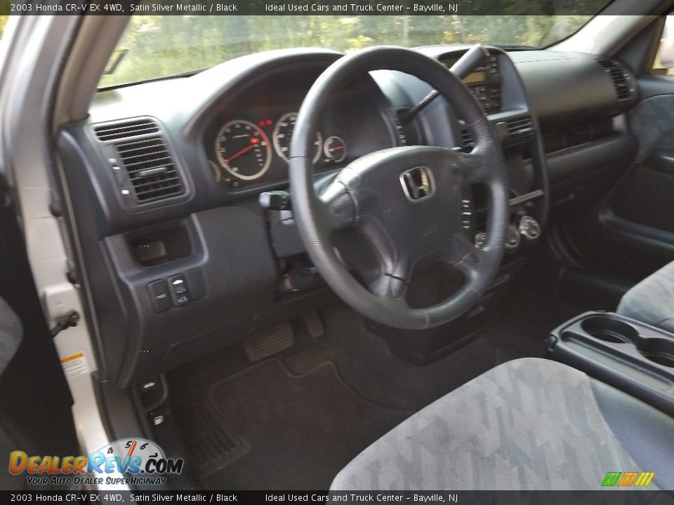 2003 Honda CR-V EX 4WD Satin Silver Metallic / Black Photo #18