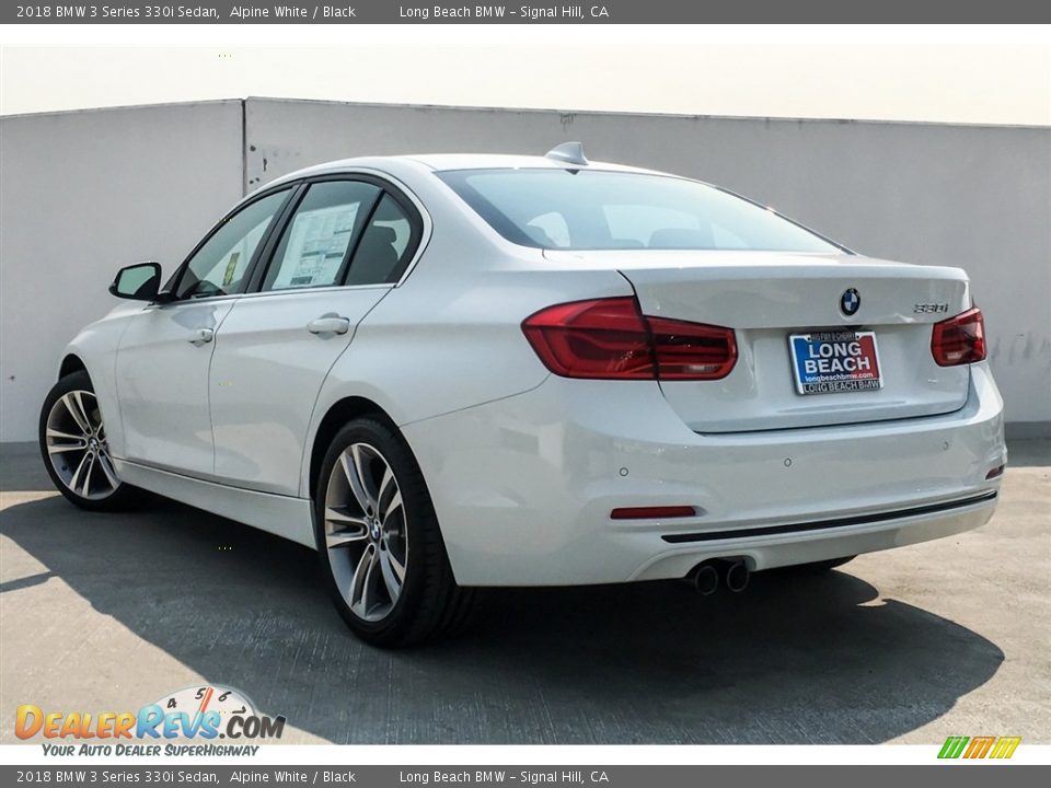 2018 BMW 3 Series 330i Sedan Alpine White / Black Photo #2