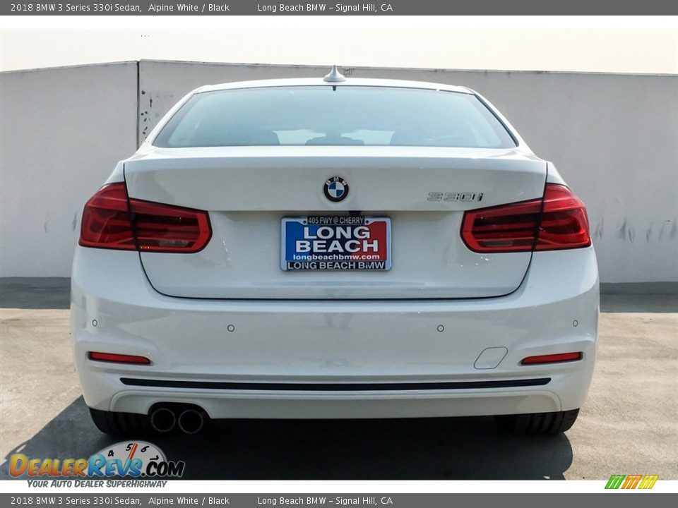 2018 BMW 3 Series 330i Sedan Alpine White / Black Photo #3