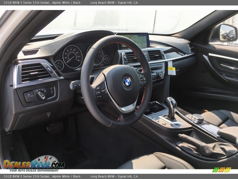 2018 BMW 3 Series 330i Sedan Alpine White / Black Photo #4