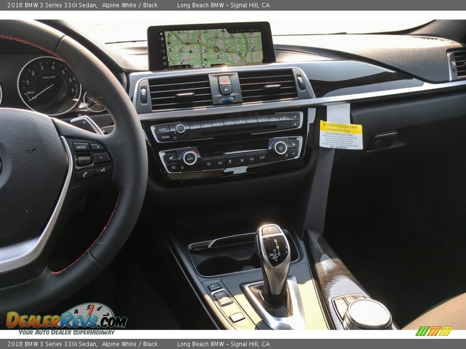 2018 BMW 3 Series 330i Sedan Alpine White / Black Photo #6