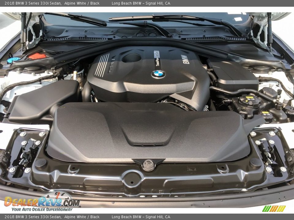 2018 BMW 3 Series 330i Sedan Alpine White / Black Photo #8
