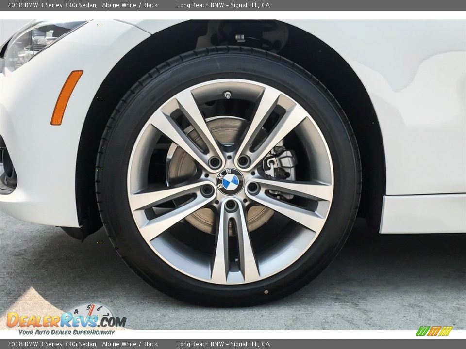 2018 BMW 3 Series 330i Sedan Alpine White / Black Photo #9