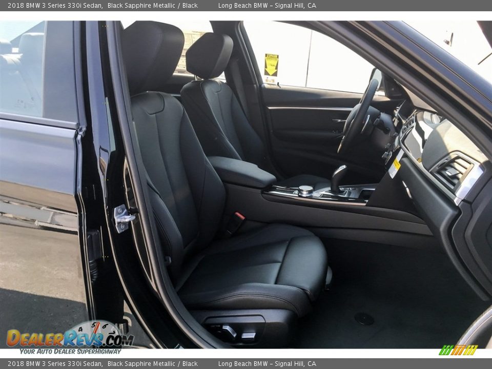 2018 BMW 3 Series 330i Sedan Black Sapphire Metallic / Black Photo #5