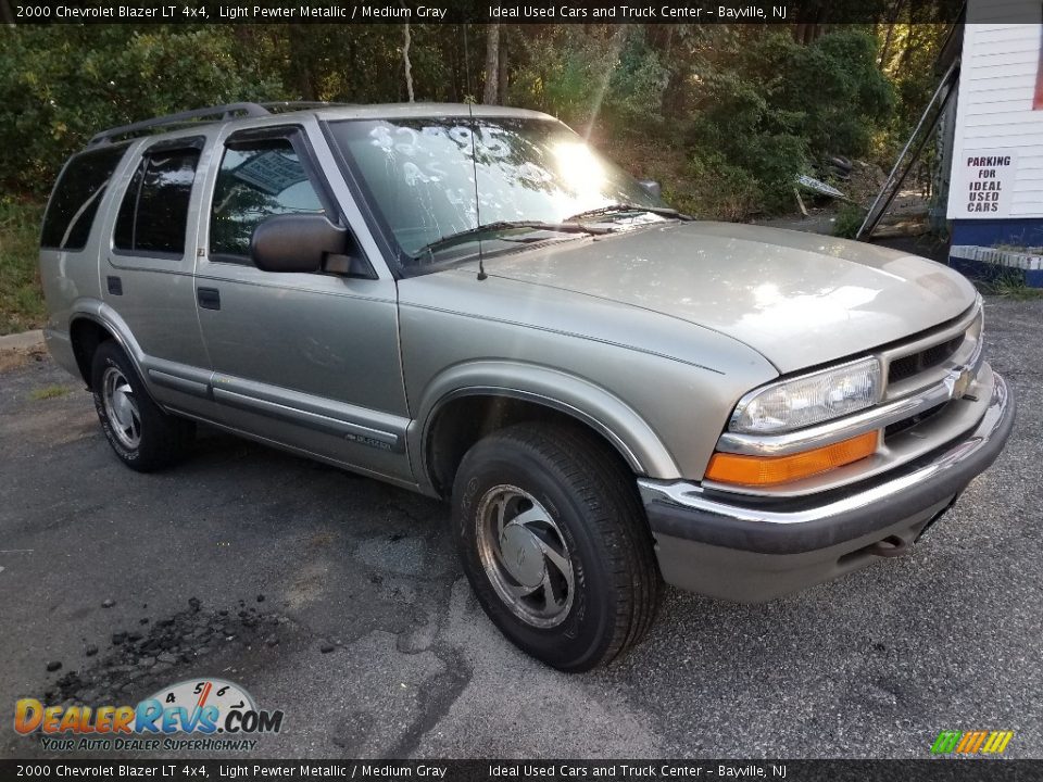 2000 Chevrolet Blazer LT 4x4 Light Pewter Metallic / Medium Gray Photo #1