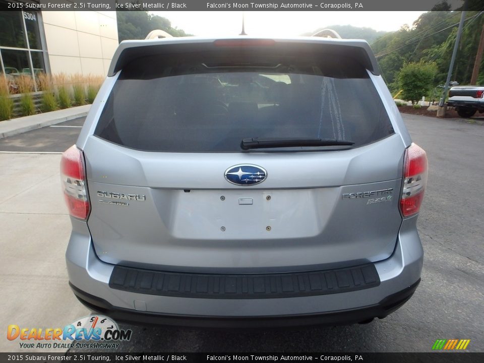 2015 Subaru Forester 2.5i Touring Ice Silver Metallic / Black Photo #3