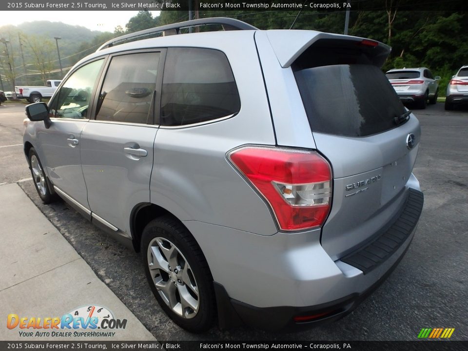 2015 Subaru Forester 2.5i Touring Ice Silver Metallic / Black Photo #5