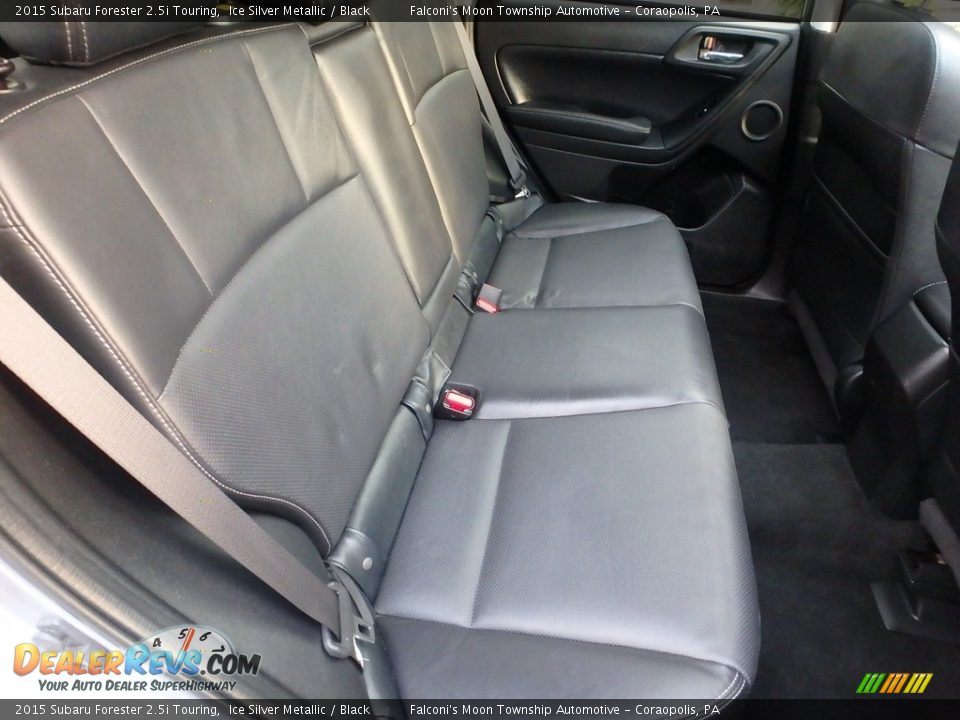 2015 Subaru Forester 2.5i Touring Ice Silver Metallic / Black Photo #14