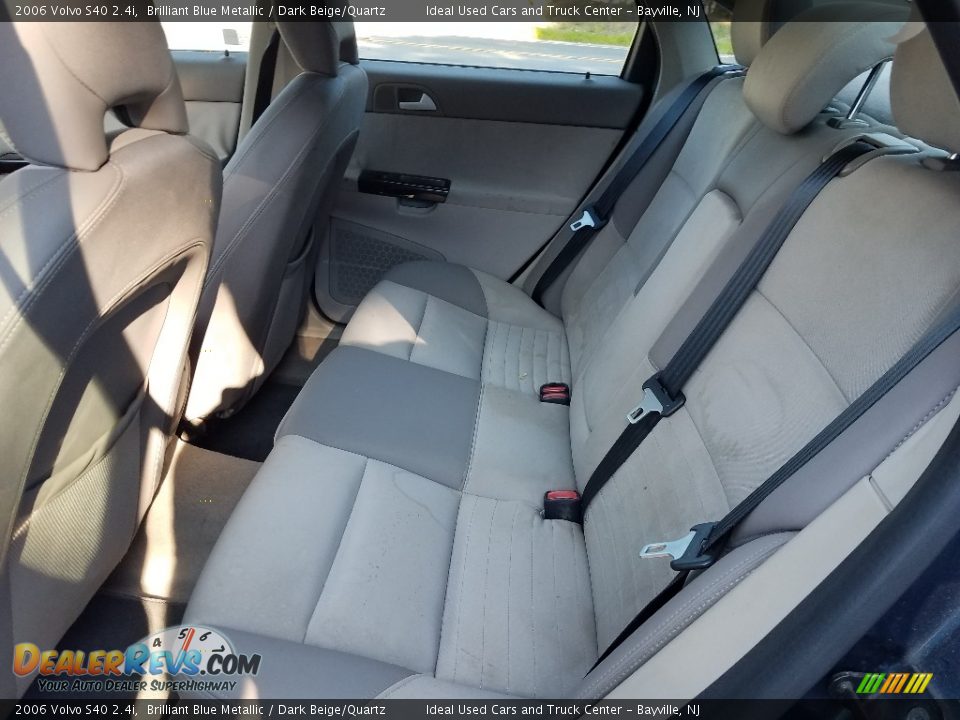 2006 Volvo S40 2.4i Brilliant Blue Metallic / Dark Beige/Quartz Photo #3
