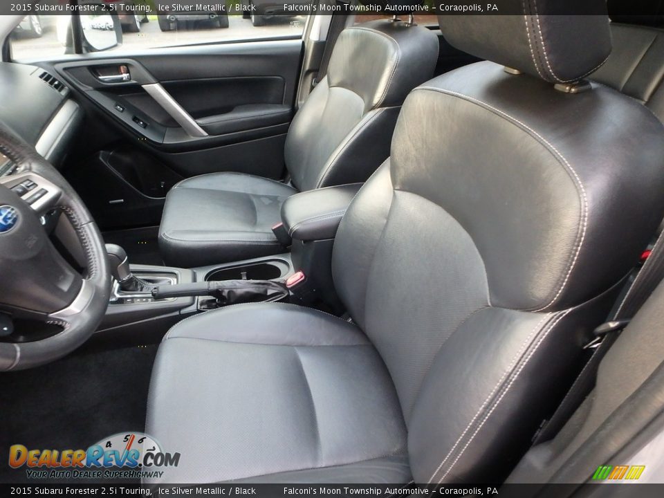 2015 Subaru Forester 2.5i Touring Ice Silver Metallic / Black Photo #15