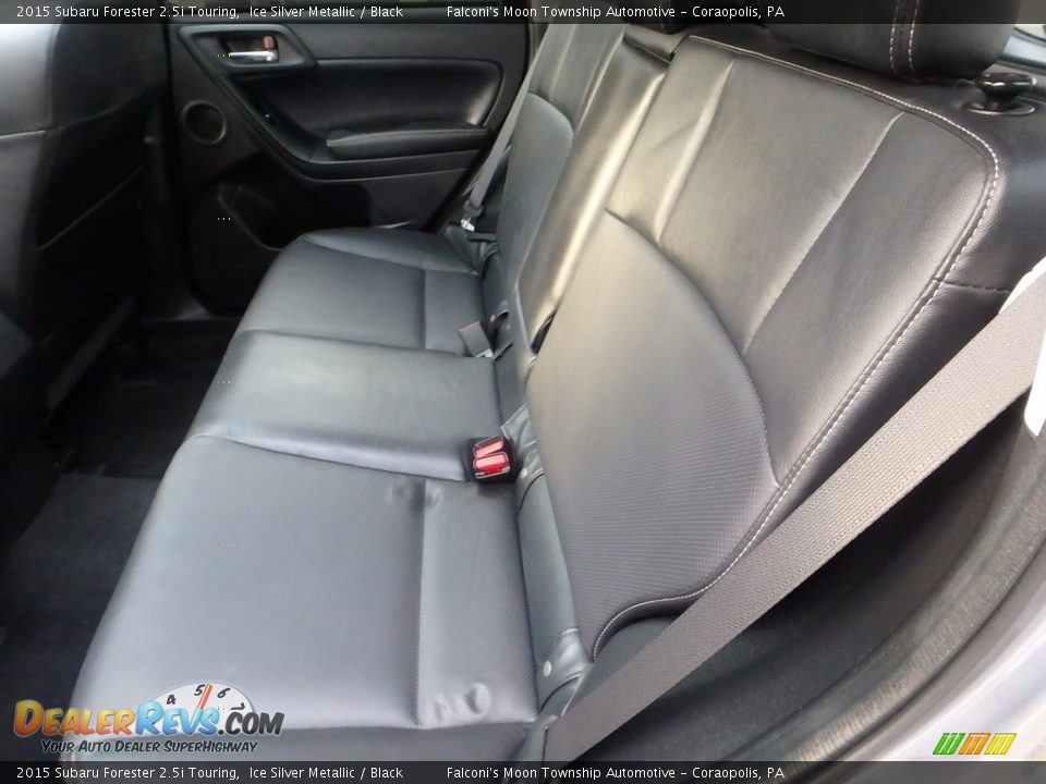 2015 Subaru Forester 2.5i Touring Ice Silver Metallic / Black Photo #16