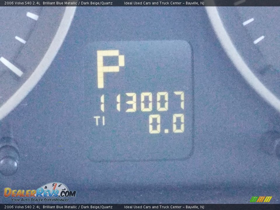 2006 Volvo S40 2.4i Brilliant Blue Metallic / Dark Beige/Quartz Photo #5