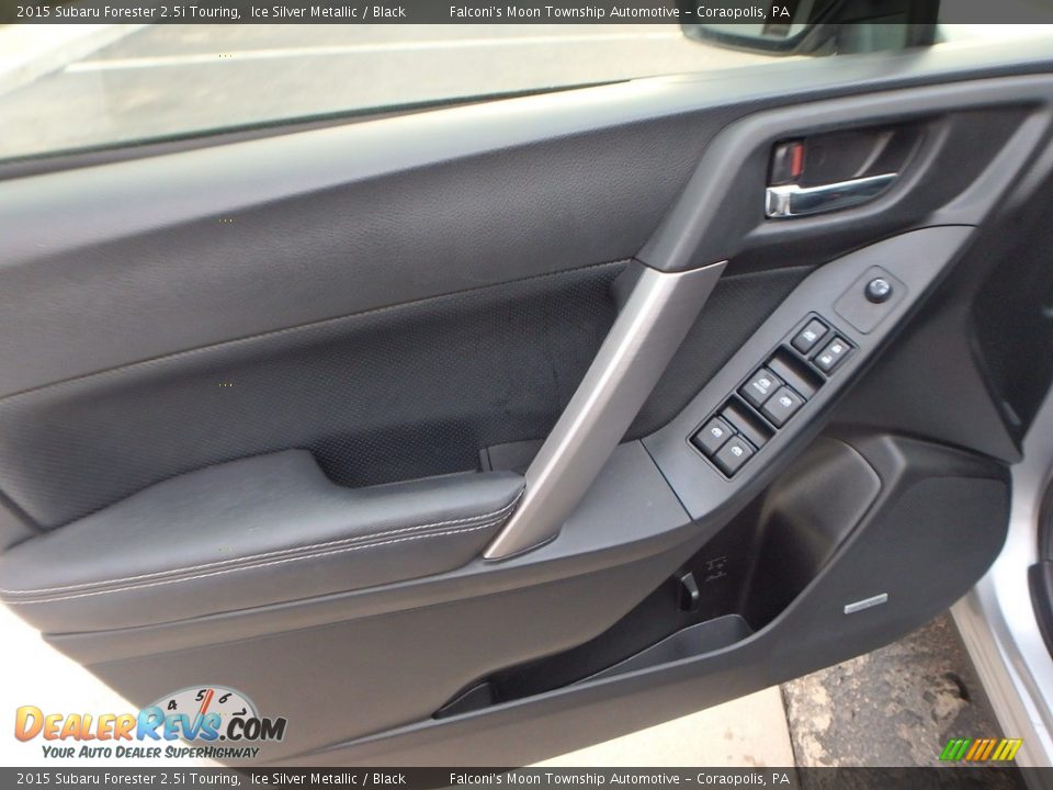 2015 Subaru Forester 2.5i Touring Ice Silver Metallic / Black Photo #19