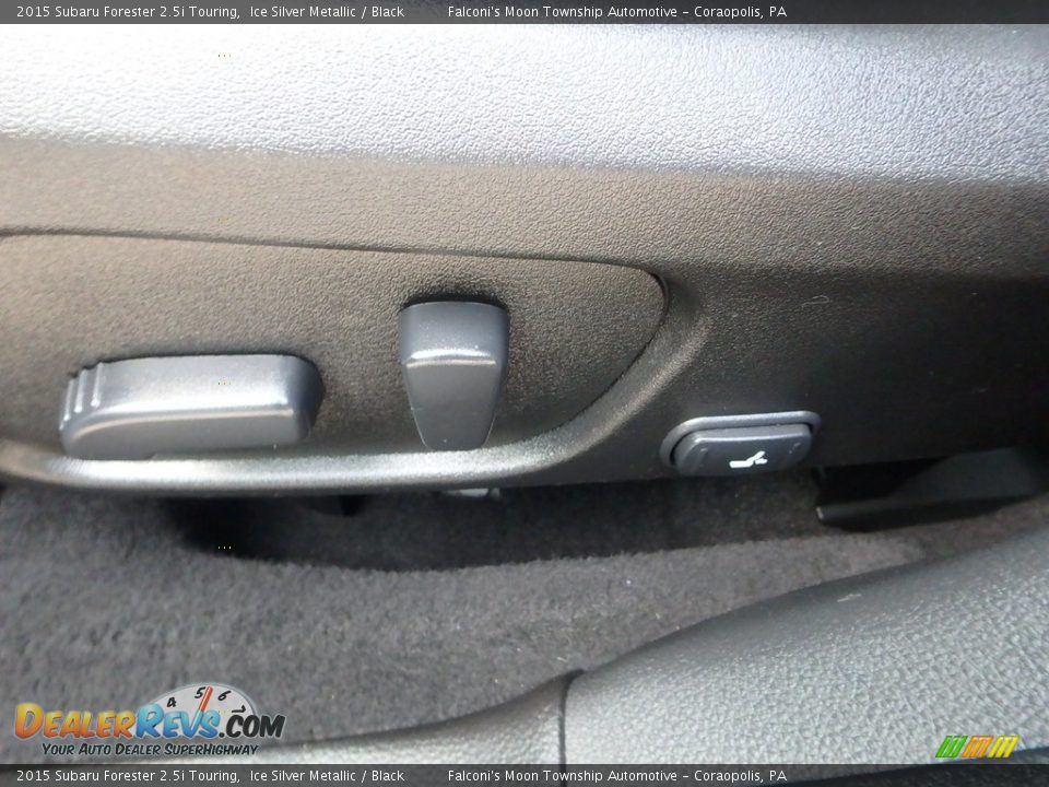 2015 Subaru Forester 2.5i Touring Ice Silver Metallic / Black Photo #20