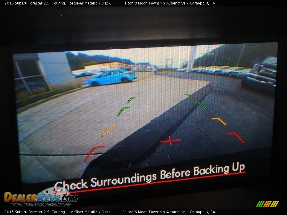 2015 Subaru Forester 2.5i Touring Ice Silver Metallic / Black Photo #25