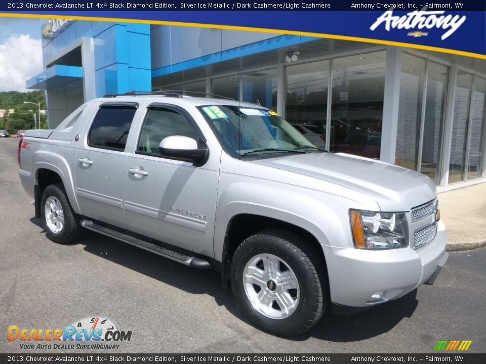 2013 Chevrolet Avalanche LT 4x4 Black Diamond Edition Silver Ice Metallic / Dark Cashmere/Light Cashmere Photo #1