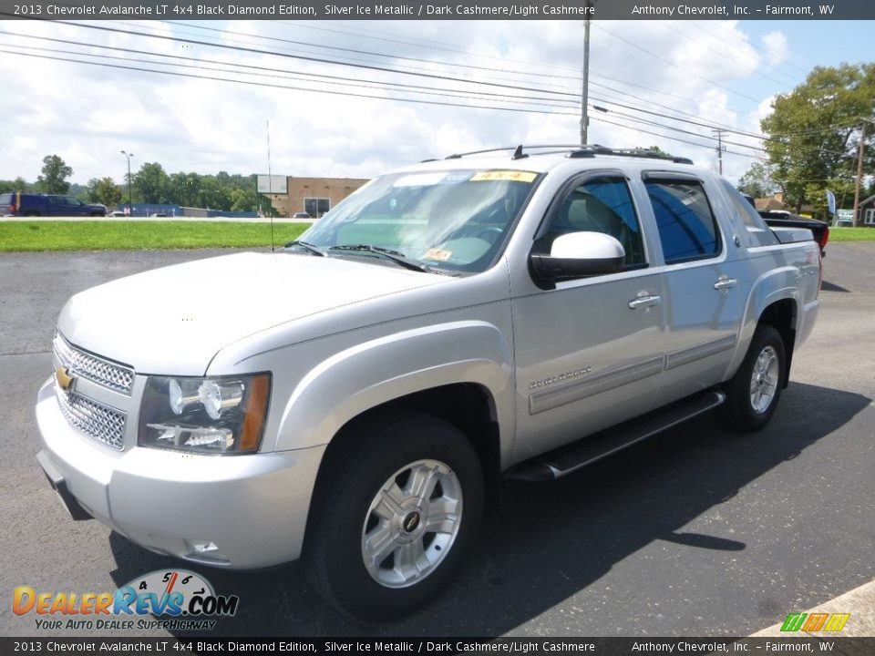 2013 Chevrolet Avalanche LT 4x4 Black Diamond Edition Silver Ice Metallic / Dark Cashmere/Light Cashmere Photo #8