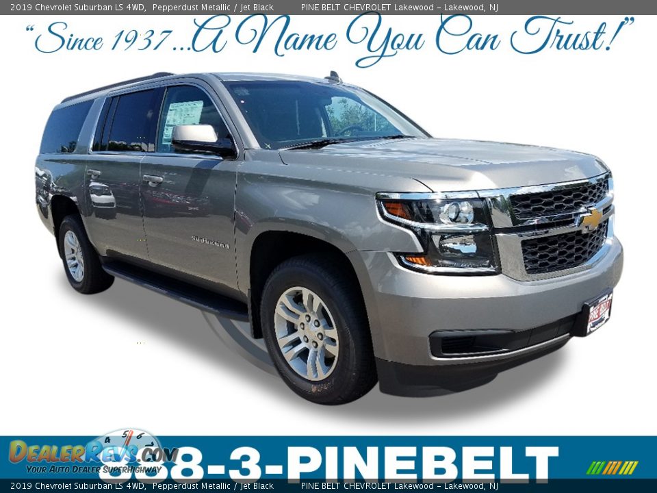 2019 Chevrolet Suburban LS 4WD Pepperdust Metallic / Jet Black Photo #1