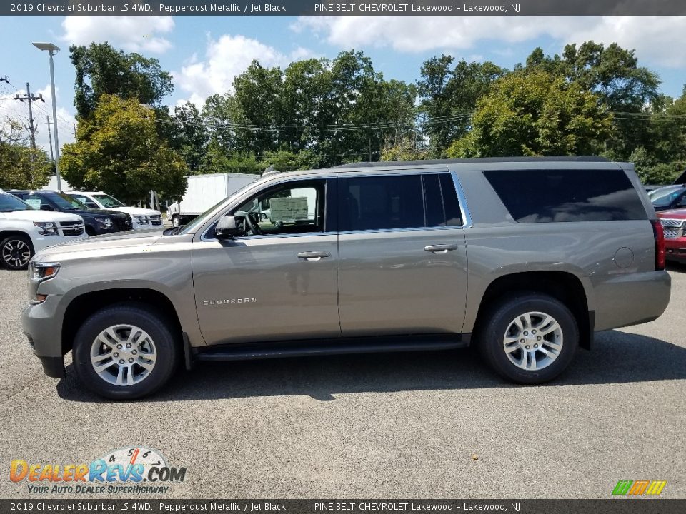 2019 Chevrolet Suburban LS 4WD Pepperdust Metallic / Jet Black Photo #3