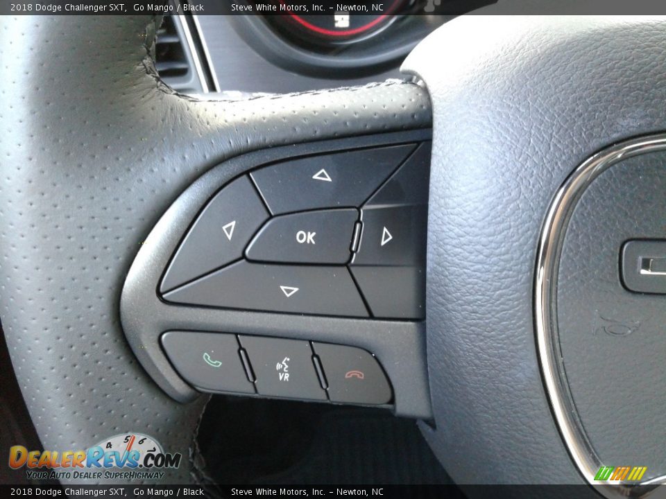 2018 Dodge Challenger SXT Go Mango / Black Photo #16