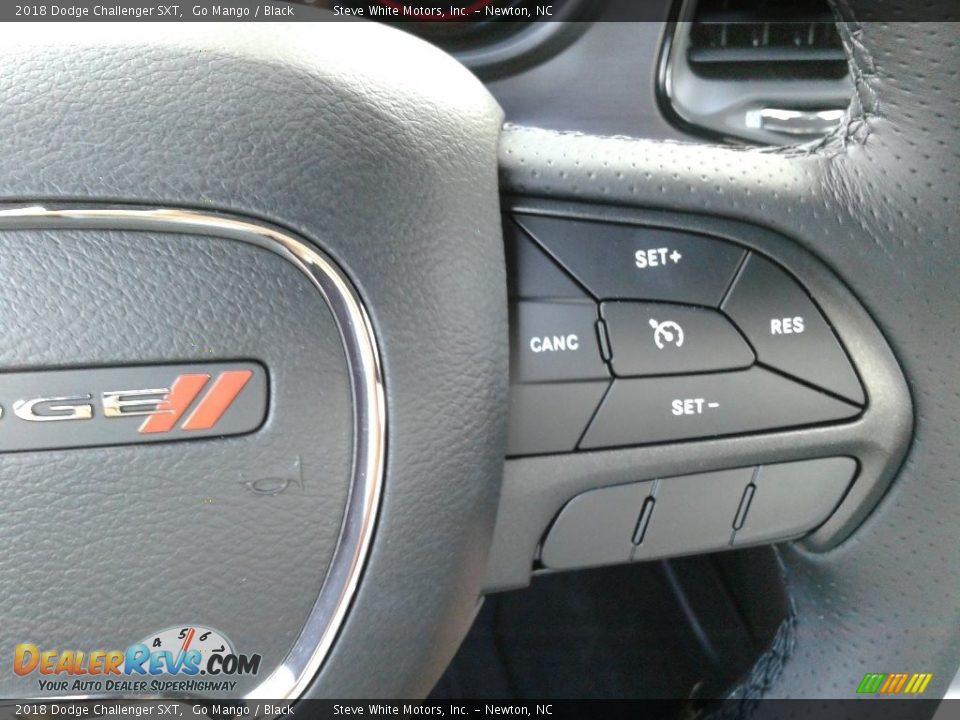 2018 Dodge Challenger SXT Go Mango / Black Photo #17