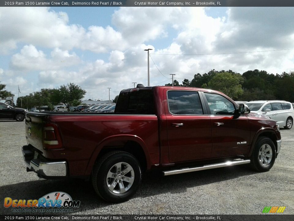 2019 Ram 1500 Laramie Crew Cab Delmonico Red Pearl / Black Photo #5