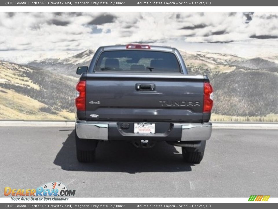2018 Toyota Tundra SR5 CrewMax 4x4 Magnetic Gray Metallic / Black Photo #4