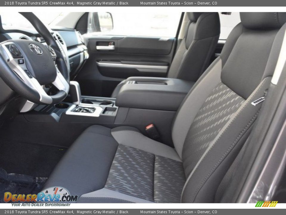 2018 Toyota Tundra SR5 CrewMax 4x4 Magnetic Gray Metallic / Black Photo #6