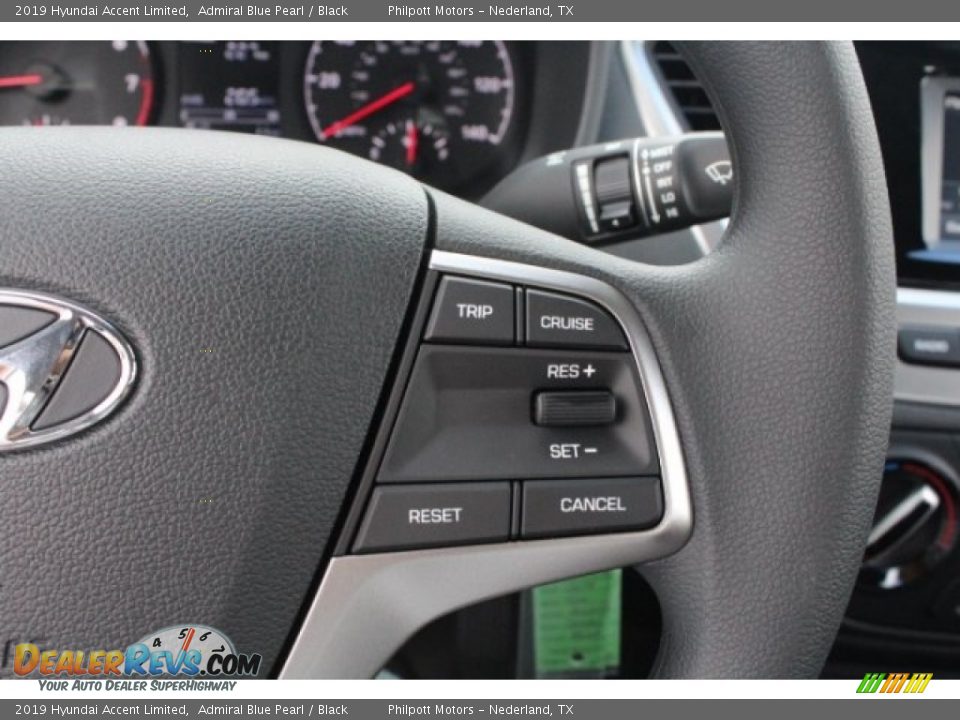 2019 Hyundai Accent Limited Steering Wheel Photo #17