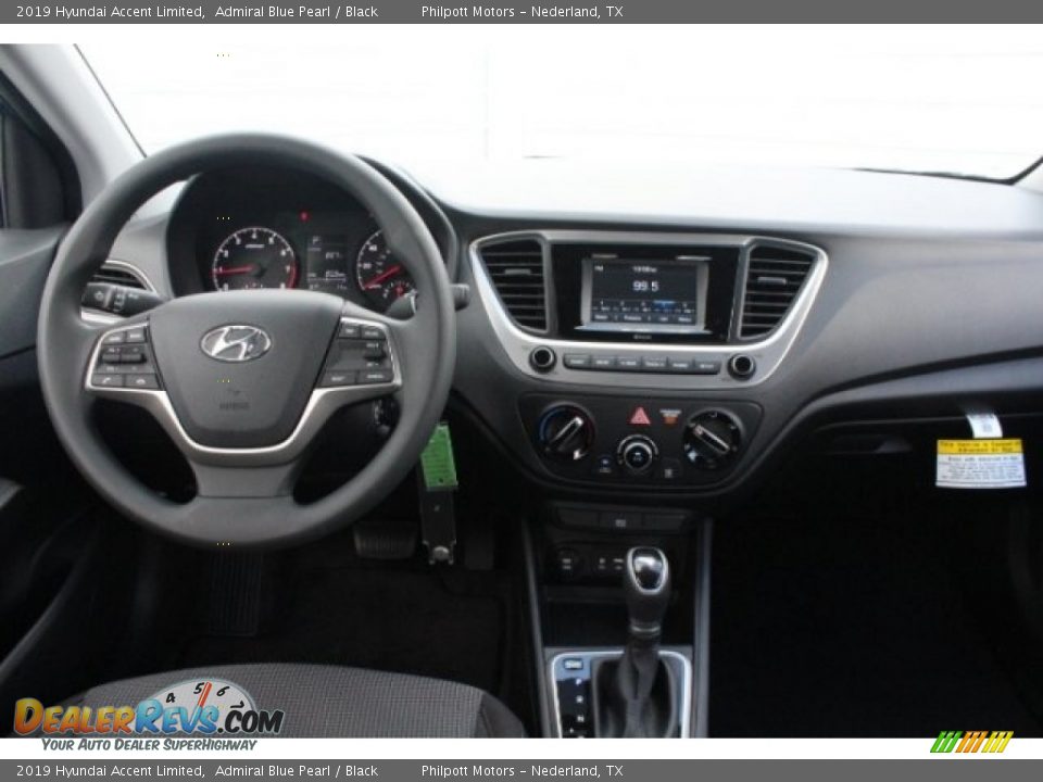 Dashboard of 2019 Hyundai Accent Limited Photo #21